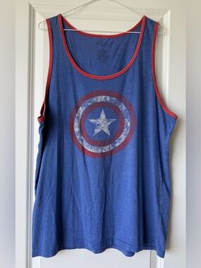 Captain America Men’s Tank Top